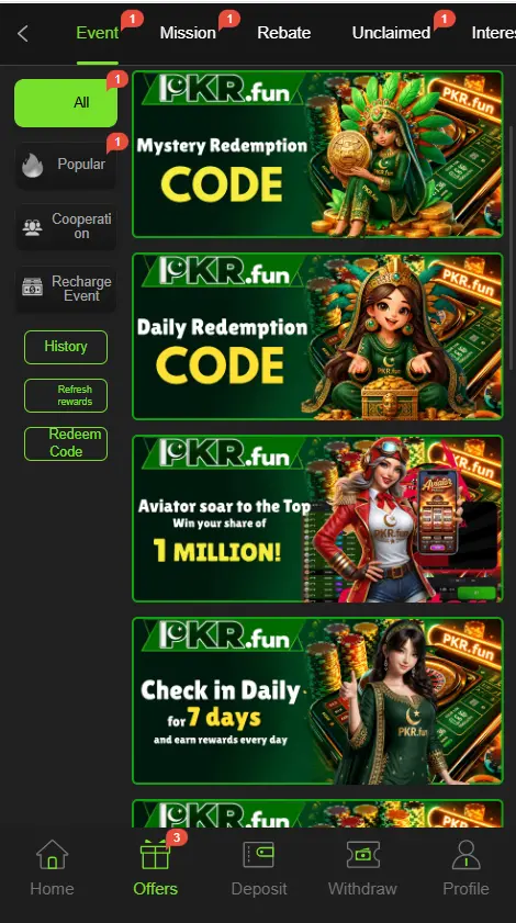 PKRFUN Game 