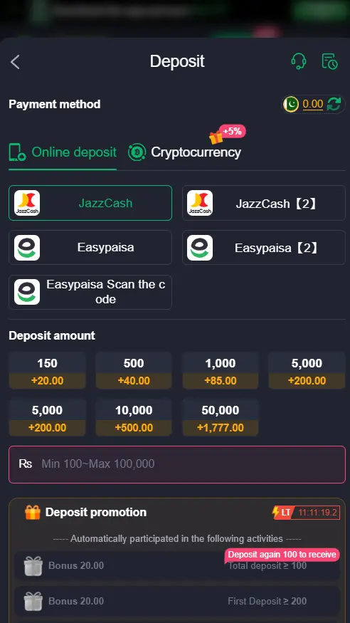 Z777 APK Deposit